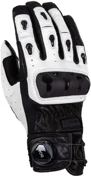 Knox Orsa MK3 Motorcycle Gloves, black-white, Size M for Men Black White