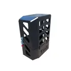 400 x 220 x 500mm Black Ute Jerry Can Bottle Holder Pad lockable Tool Box