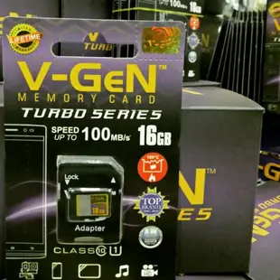 Star Seller V-gen Micro SD Vgen 16GB Class 10 Class10 TURBO