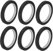 VILLFUL 6 Rolls Whiteboard Tape Bulk Insulation Tape Craft Labeling Positioning Marking