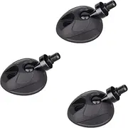 INNOREL Universal Tripod Feet Pad RP60, Set of 3 Non Slip 60mm Diameter Tripod Monopod Rubber Feet with 3/8" Screw, Extra Stability and Flexible Angle 135 Degrees Rotating Monopod Leg Pad Replacement