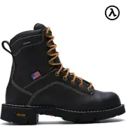 DANNER® QUARRY USA WOMEN'S SIZING BLACK ALLOY WORK BOOTS 17325 - ALL SIZES - NEW