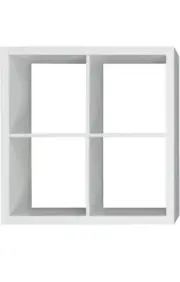 CiaoCiao Decorative Cube Unit Storage Organizer with Opened Shelf at Home and...