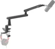 IXTECH Mic Boom Arm Stand LP Microphone Stand Low Profile Microphone Arm