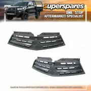 Superspares Front Black Grille for Mitsubishi Triton MN 09/2009 -12/2014 (for: Mitsubishi)