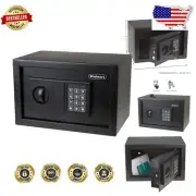 Home & Business Digital Safe - 12.2" L x 7.9" W Security Lock Box with Keypad