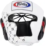 Fairtex Super Sparring White Head Guard