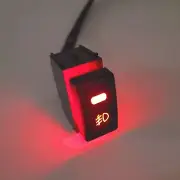 Fit 2020 2021 Nissan Versa Fog Light On/Off Push Switch Button Red LED Indicator (for: Nissan)