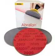 Mirka Abralon 6 Inch (150mm) Sanding Pads - 2000 Grit - 50 Pack