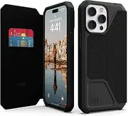 UAG Metropolis Series Phone Case for iPhone 14 Pro Max, Kevlar Black