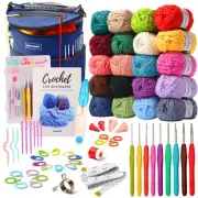 Crochet Kit for Beginners Adults and Kids – Your Complete Starter Set to Make...