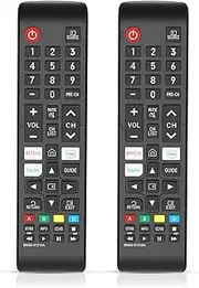 【Pack of 2】 New Universal Remote for All Samsung TV Remote, Replacement for All Samsung Smart TV Remote- HDTV LED LCD 3D Smart TVs