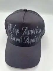Official Authentic Trump Cali-Fame Elon Musk Dark Gothic MAGA Black Hat