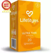 Ultra Thin Latex Condoms - 20 Pack