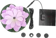 Gogogmee Solar Floating Fountain Water Pond Decor 7v 1.2w No Wire Needed Garden Feature