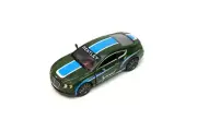 5" Kinsmart 2012 Bentley Continental GT Speed Decal Diecast Toy Car 1:38 Green