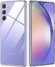 [MEZON] Ultra Slim Case for Samsung Galaxy A54 5G – Premium Crystal Clear Case – Shock Absorption, Wireless Charging Compatible (Galaxy A54 5G, Gel Clear)
