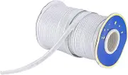 ElgnAura Polyester Bias Tape, Double Fold Piping Trim for Sewing, 70yd Bias Tape for Binding, Hemming, and Quilting (Silver)