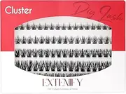 Lash Extension Kit 60Pcs DIY Lash Clusters 9-16mm Mix Individual Lashes Kit D Curl Eyelash Clusters Kit for Beginners DIY at Home(IND#D8)