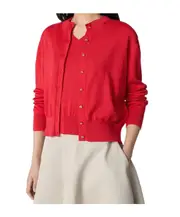 Cotton And Viscose Twinset S,XS Cherry tomato color