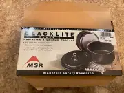 MSR BlackLite Classic Cookset - 2 Pots - Fitted Lid - Pot Handle - Carry Bag