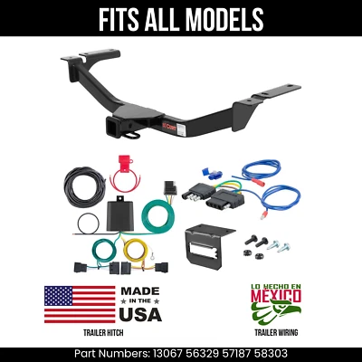 For 07-10 Lincoln MKX Trailer Hitch 5Pin Wiring Harness Kit Fits All Models Curt