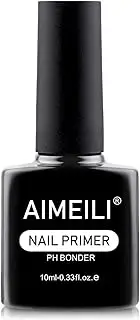 AIMEILI Nail Prep Bond Primer, UV LED Gel Foundation for Acrylic Powder and Builder Gel Cruelty-free & Vegan
