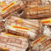 Peanut Butter Bars Sugar Free 2lb Gluten-Free Snack for Healthy Diet
