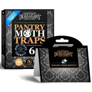 Dr.KilliganS Premium Pantry Moth Traps with Pheromones Prime Safe Non-Toxic