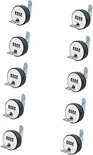 POPETPOP 10pcs Rotary Tongue Double Lock for File Cabinet Dial Combination Key Reload Lock Easy Installation for Cabinets Combinations Construction for Enhanced Security