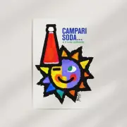 Campari Soda Sun by Celestino Piatti (1950) Premium Wall Art Poster Print