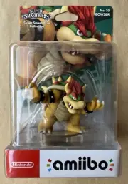 Nintendo Switch - Super Smash Bros Ultimate - Bowser No. 20 Amiibo SEALED NEW