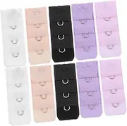 [WATIIFUFU] 10pc Brassiere Extension Hooks Bra Extension Buckle Bra Extender Hook for Women Women Activewear Random Color