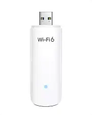 AX1800 USB Wifi 6 Adapter, 1800Mbps USB Wifi Adapter for PC Laptop Desktop, Wire
