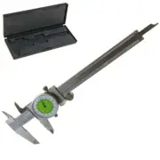 iGaging Dial Caliper 6" Fractional & Decimal Inch Combination Dual Scale