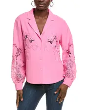 Lela Rose Button-Down Shirt