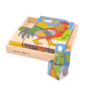 Bigjigs Toys Farm Cube Puzzle
