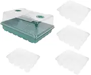 ifundom 1 Set Plant Germination Boxes for Indoor Gardening Durable Vegetable Growing Trays with Design for Starting and Flower Propagation Greenhouse Mini Propagator
