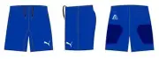 Puma Elite Chamois Lawn Bowls Shorts - Royal