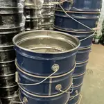 超厚焚燒桶大容量鐵桶垃圾桶油漆桶 防銹水桶 馬口鐵不銹燒金桶0908105171