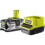 Genuine Ryobi 18V ONE+ 5.0Ah Battery And Charger Combo Kit