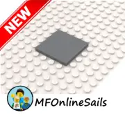 10 Pieces - NEW Genuine LEGO Dark Bluish Gray 4x4 Tile Part# 1751 Smooth