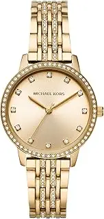 Michael KorsWomen's Melissa Gold-Tone Stainless Steel Bracelet Watch 35mm