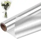 Clear Cellophane Wrap Roll,40cm x 30m (1.3ft x 98.5ft),Wrap Cellophane Bags