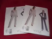VOGUE PARIS ORIGINAL #2736-GUY LAROCHE - LADIES JACKET-PANTS PATTERN 18-22 FF