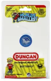 World's Smallest - Duncan Butterfly Yo-Yo (Choose 1 Blue, Red or Green)