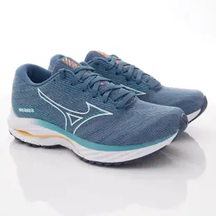 【MIZUNO 美津濃】專業透氣休閒慢跑款(J1GC220628藍紫-23-26cm)