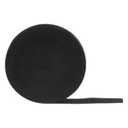 20 Yards Sewing Elastic Bands 1 Inch Width Flat Stretch Elastic Cord, Black