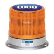 LED Beacon Light 12V 24V Flashing Strobe Warning Light Amber ECCO 7960A