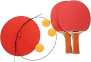 KOMBIUDA 1Set Elastic Table Tennis Training Kit for Adults for Personal Practice Durable Material Random Color for Fun Engagement